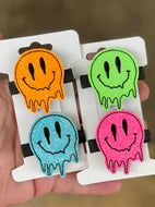 Neon smiley set (4)