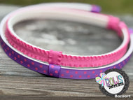 Pink/ purple dot set (2)