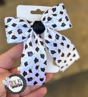 Graduation satin mini sailor